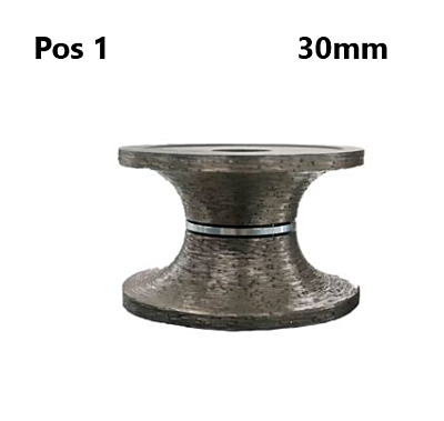 Shark Full Bullnose 30mm Pos. 1 H2SHV301